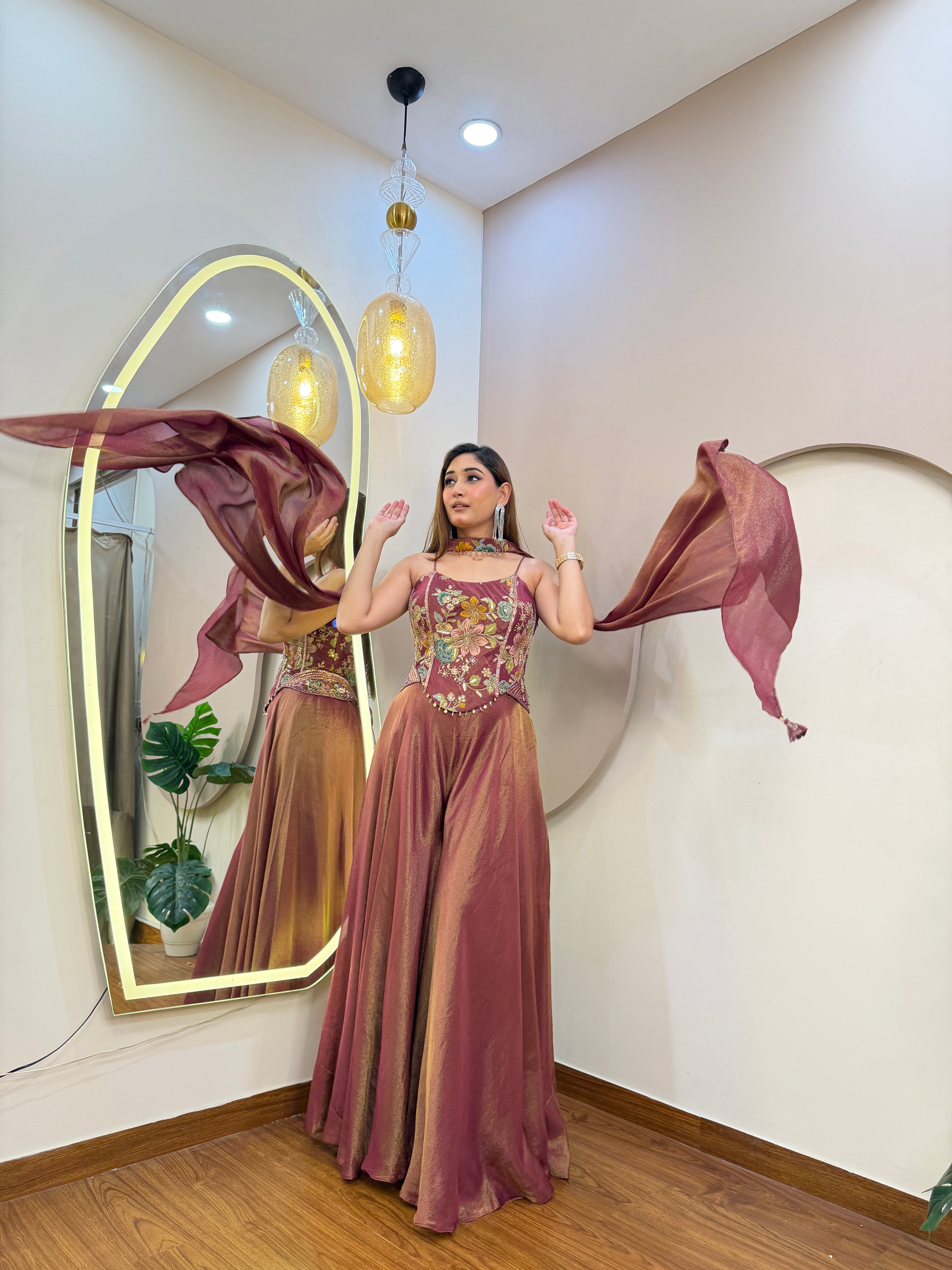 E469 3PC SHARARA SET