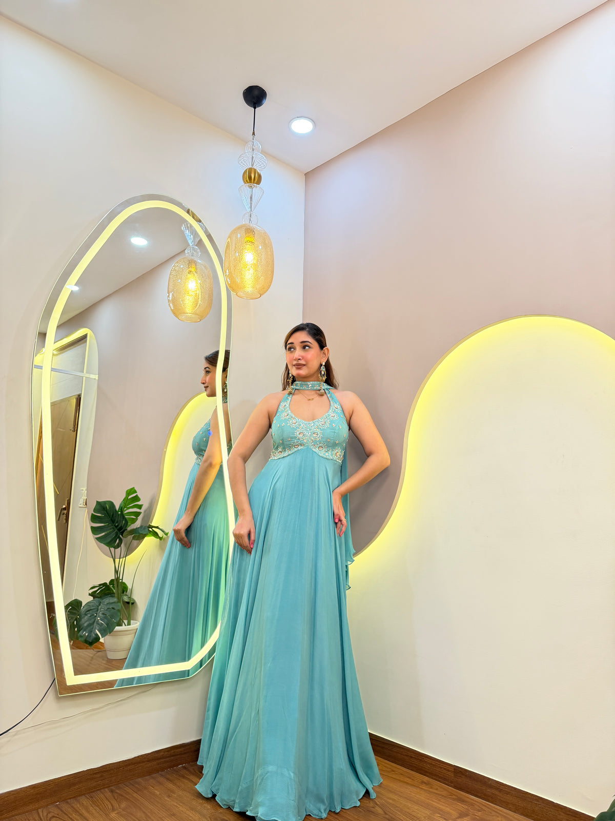 E405 ANARKALI GOWN