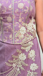 F64 CROP TOP LEHENGA