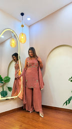 E189 3PC SHARARA SUIT