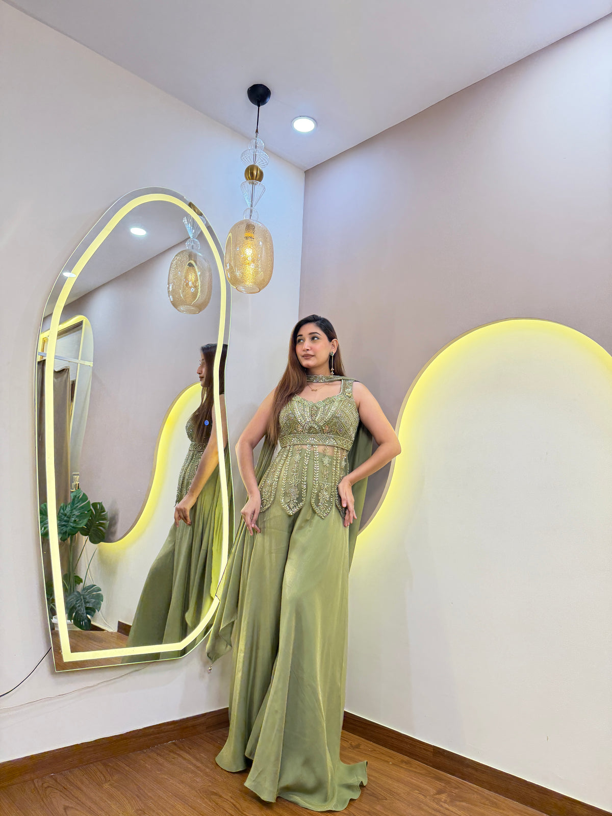 E718 3PC SHARARA SET
