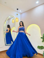 E821 CROP TOP LEHENGA