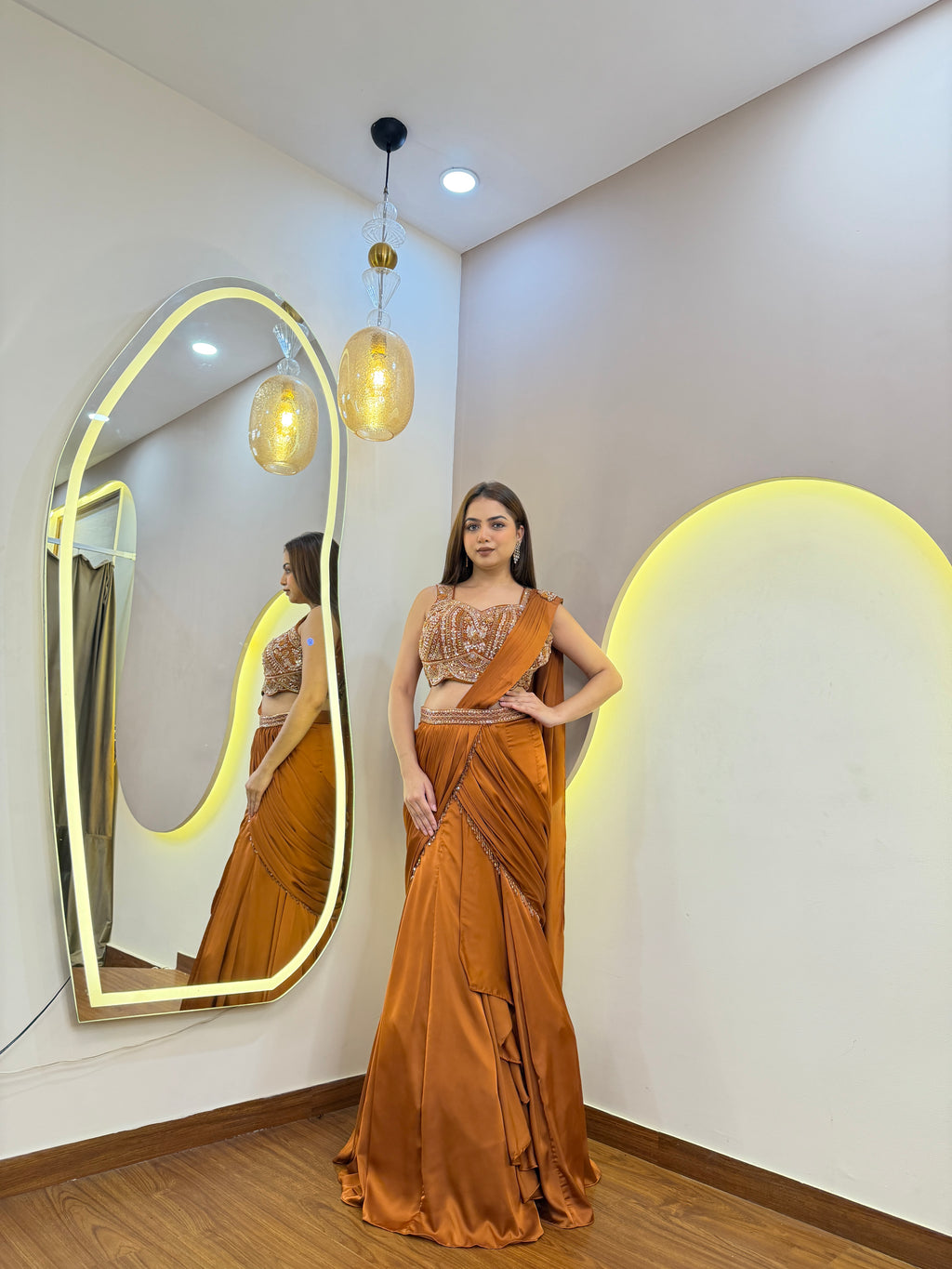 E717 LEHENGA SAREE