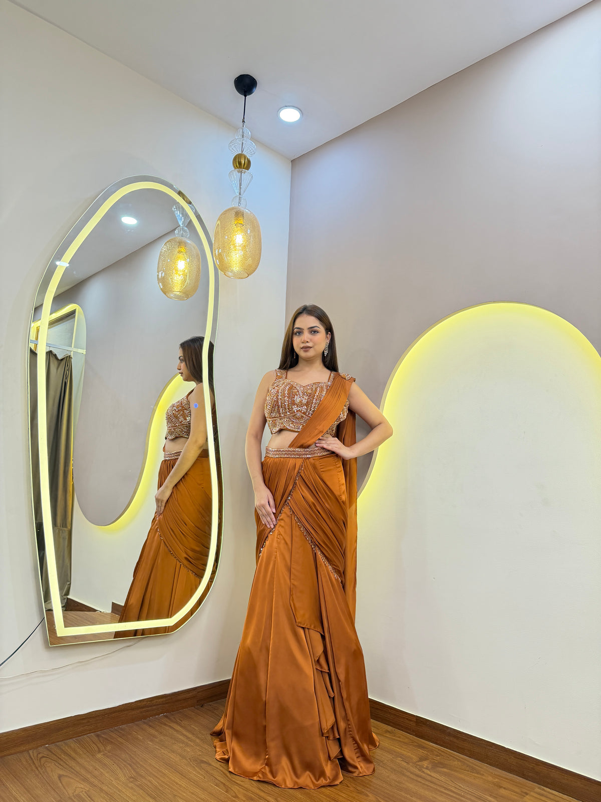 E717 LEHENGA SAREE