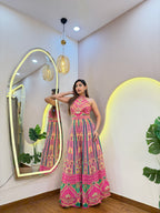 E865 INDO WESTERN JUMPSUIT