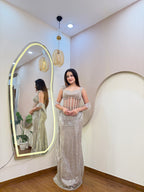 E392 AARFA REGAL DRAPE SAREE