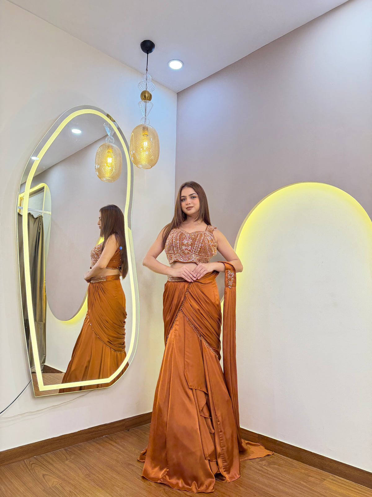 E717 LEHENGA SAREE