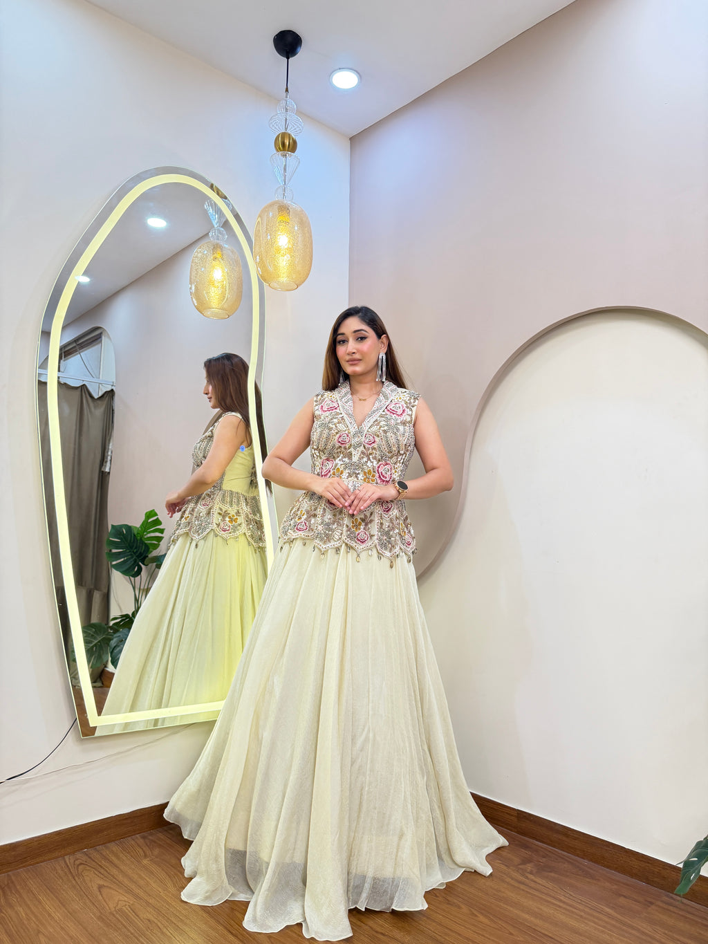 E84 INDO WESTERN LEHENGA