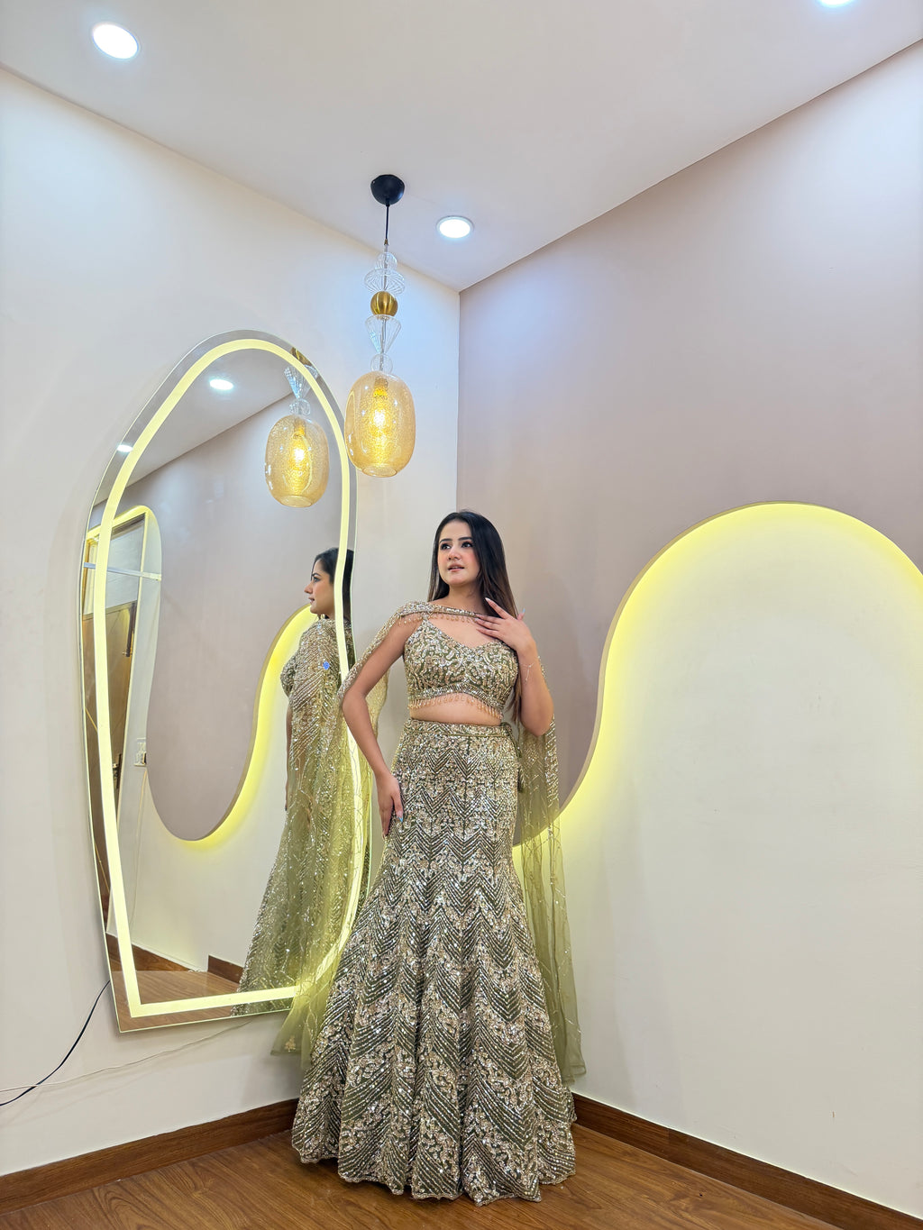 E616 MERMAID LEHENGA