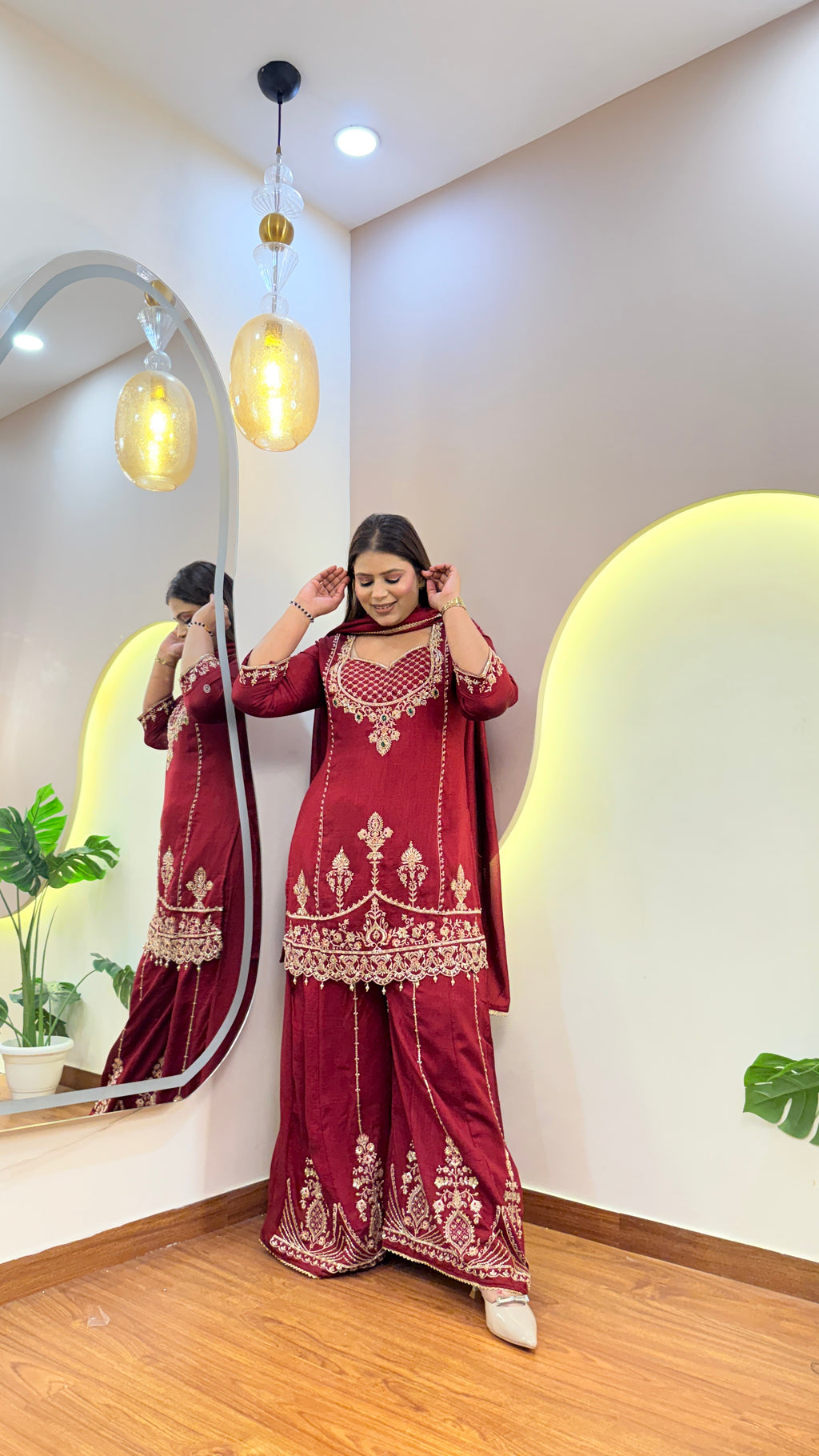 E825 3PC SHARARA SUIT
