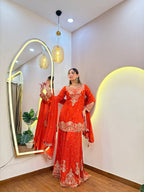 E521 3PC SHARARA SUIT