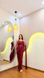 F120 PRE DRAPE SAREE