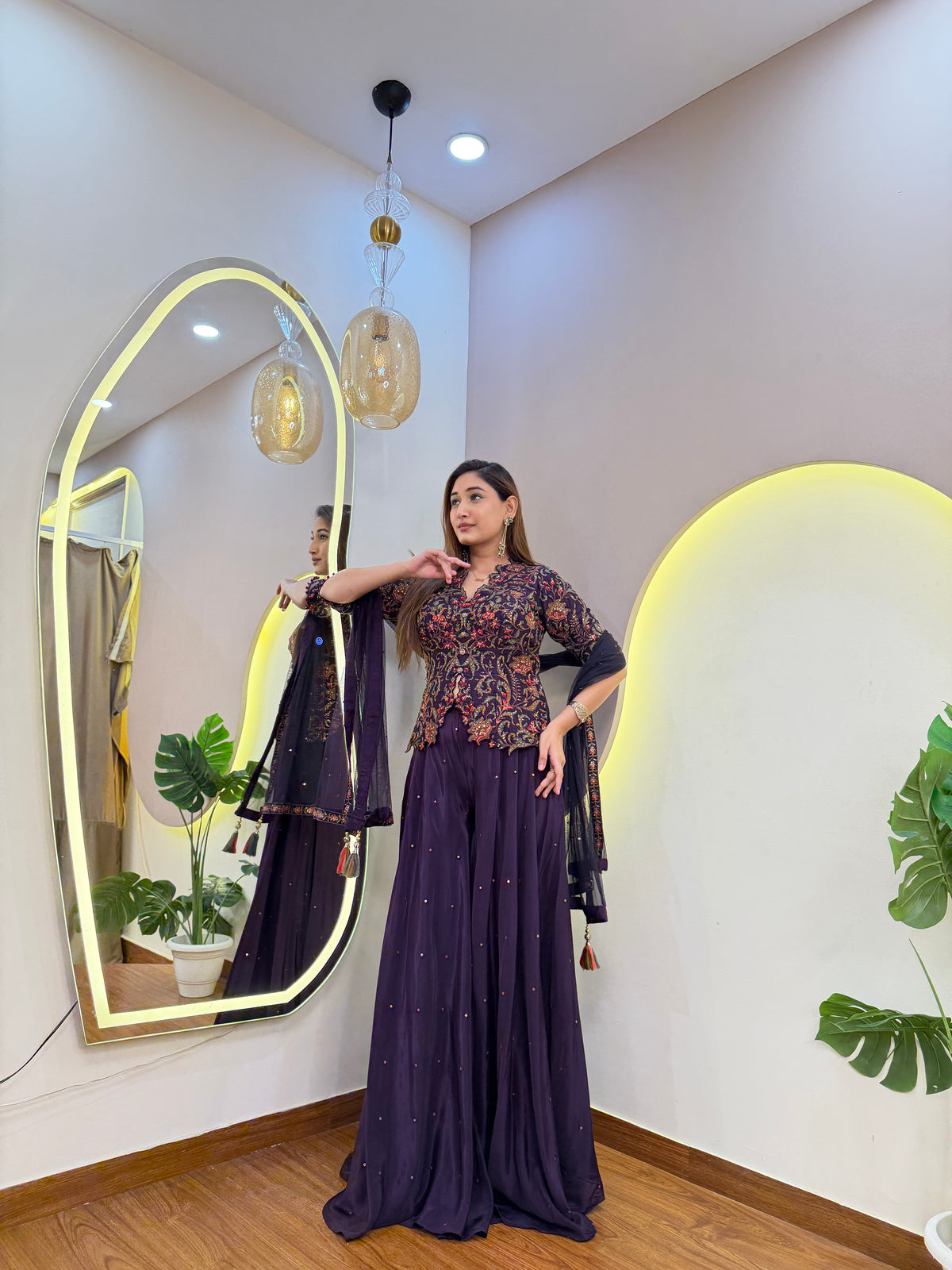 E813 3PC SHARARA SET
