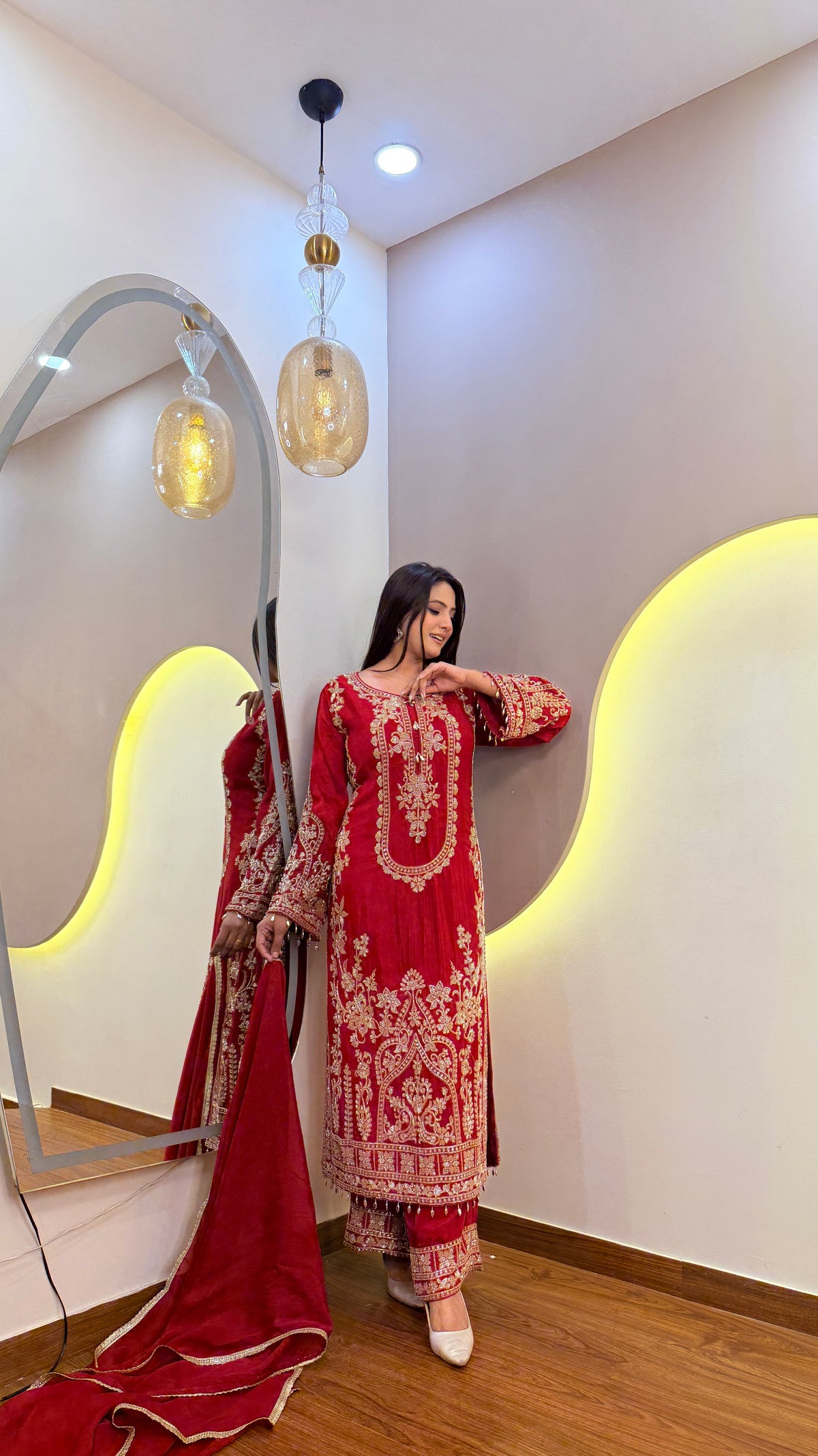 F134 3PC SHARARA SUIT