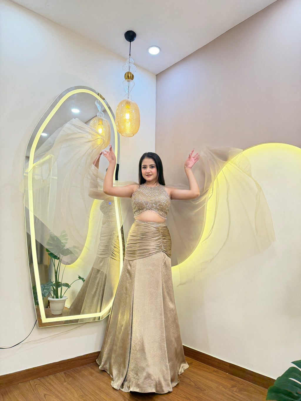 E274 MERMAID LEHENGA