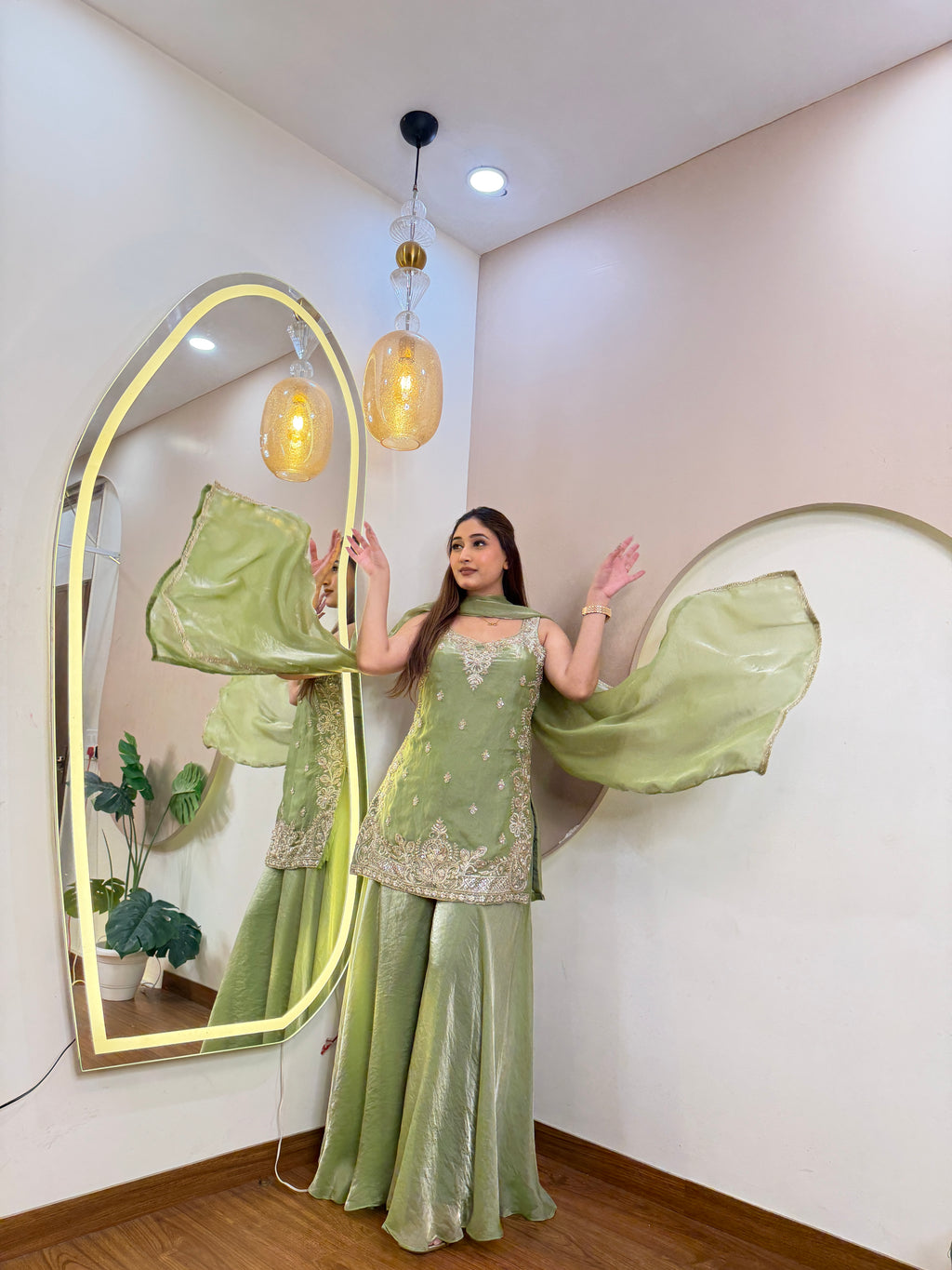 E41 3PC SHARARA SUIT