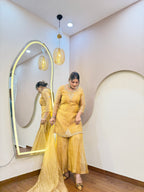 E137 3PC SHARARA SUIT