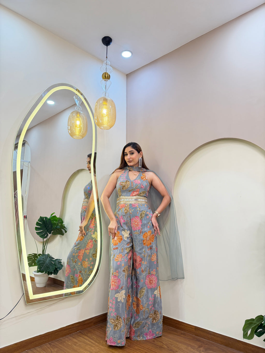 E79 INDO WESTERN JUMPSUIT
