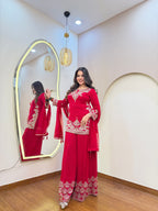 E104 3PC SHARARA SUIT