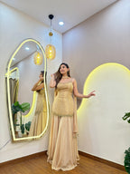 E915 3PC SHARARA SET