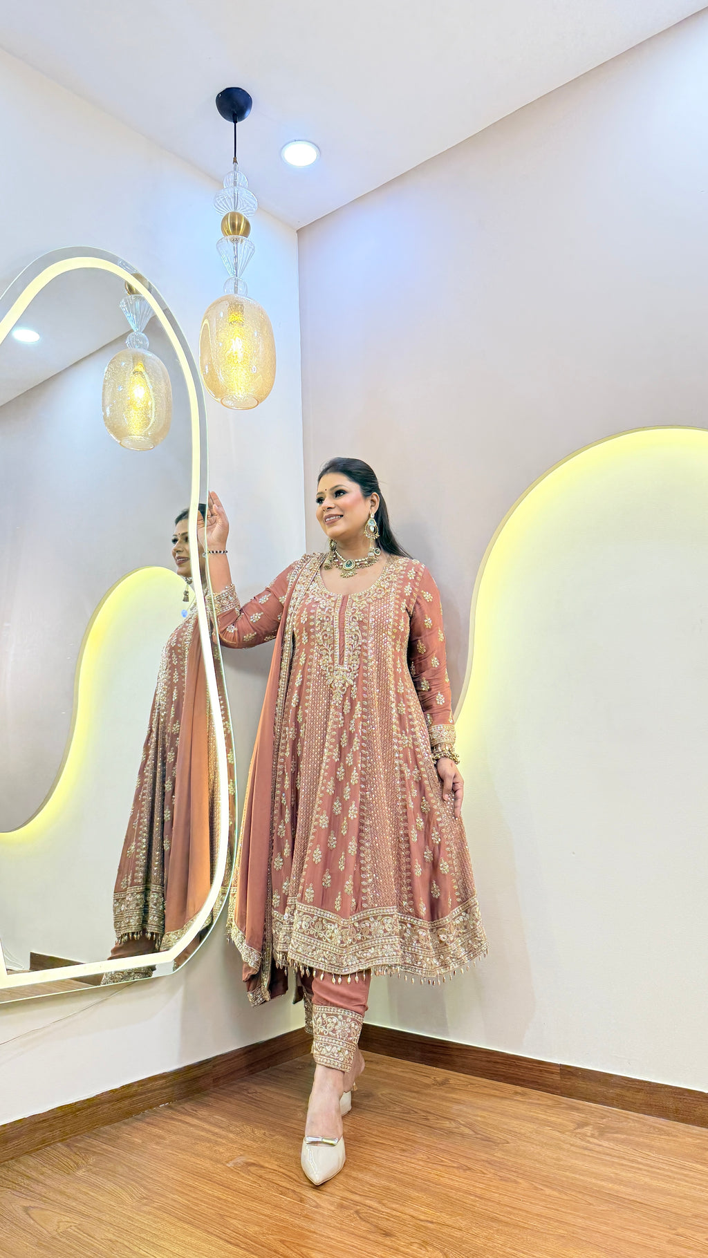 E943 PREMIUM ANARKALI SUIT