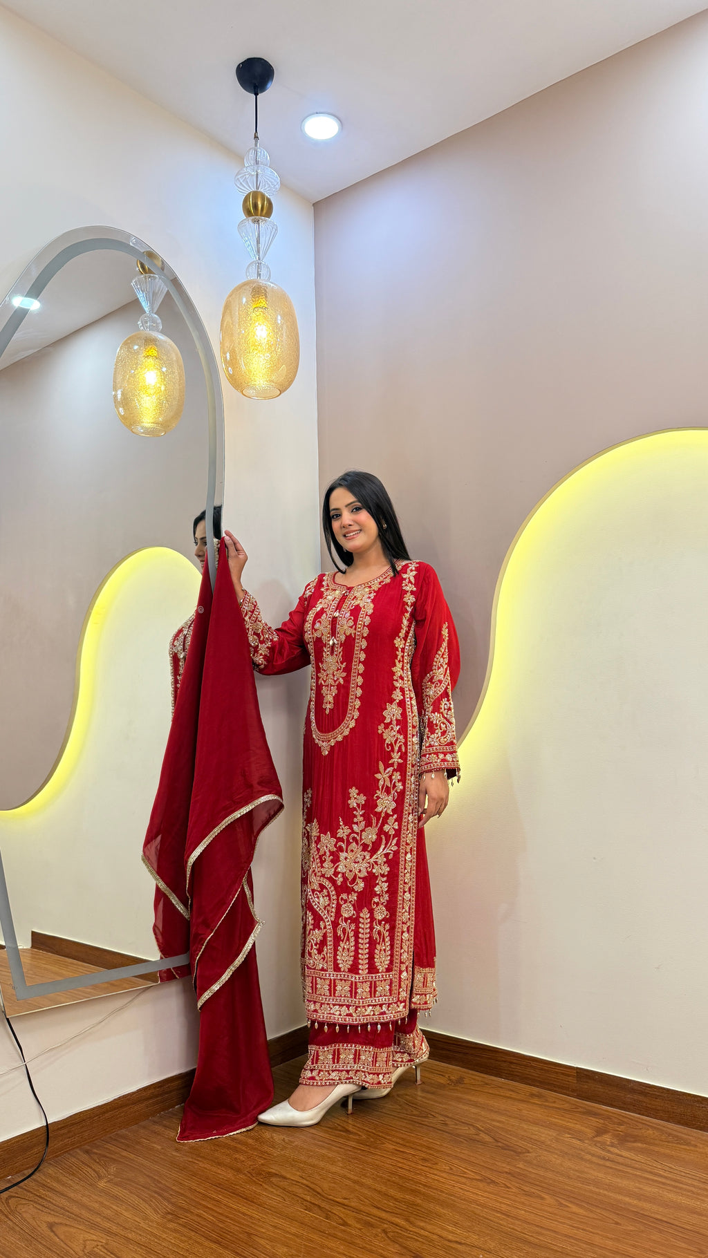 F134 3PC SHARARA SUIT