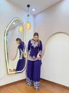 E104 3PC SHARARA SUIT