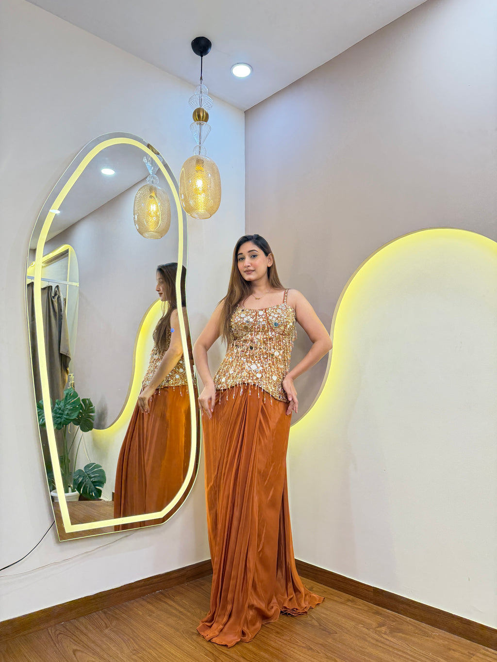 E480 INDO WESTERN 2PC SET