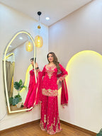 E521 3PC SHARARA SUIT