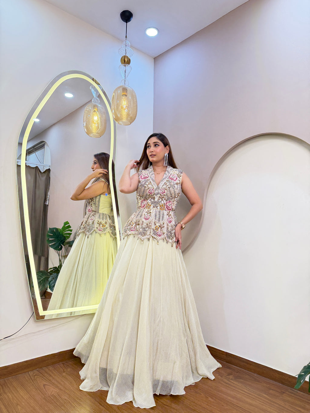 E84 INDO WESTERN LEHENGA