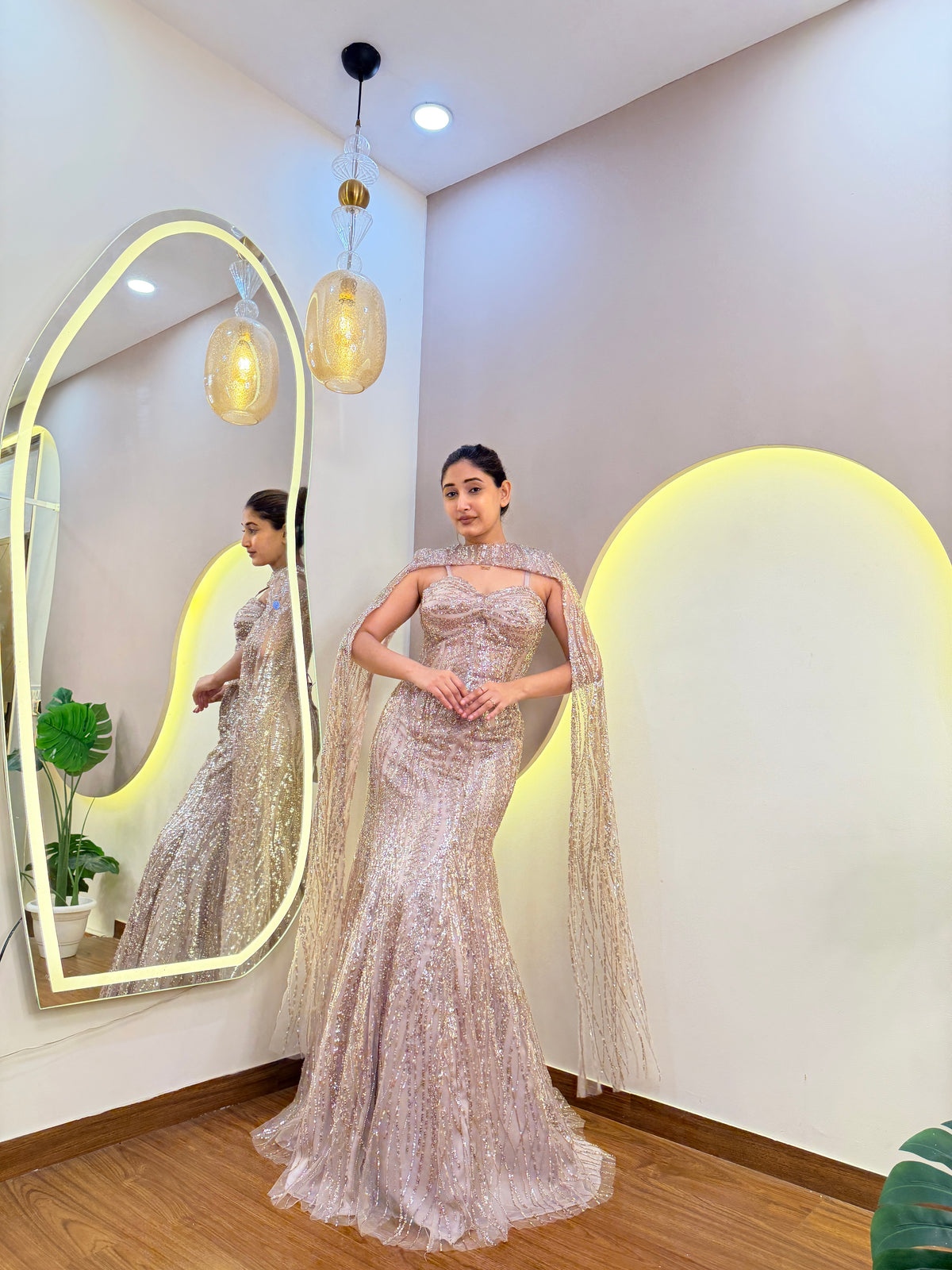 E642 MERMAID LEHENGA