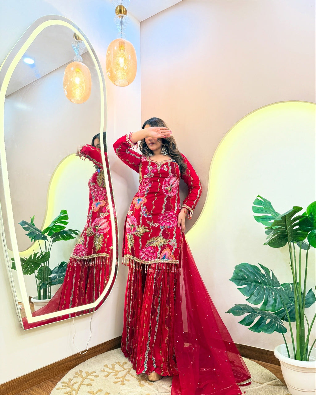 "HEENA" SHARARA SUIT