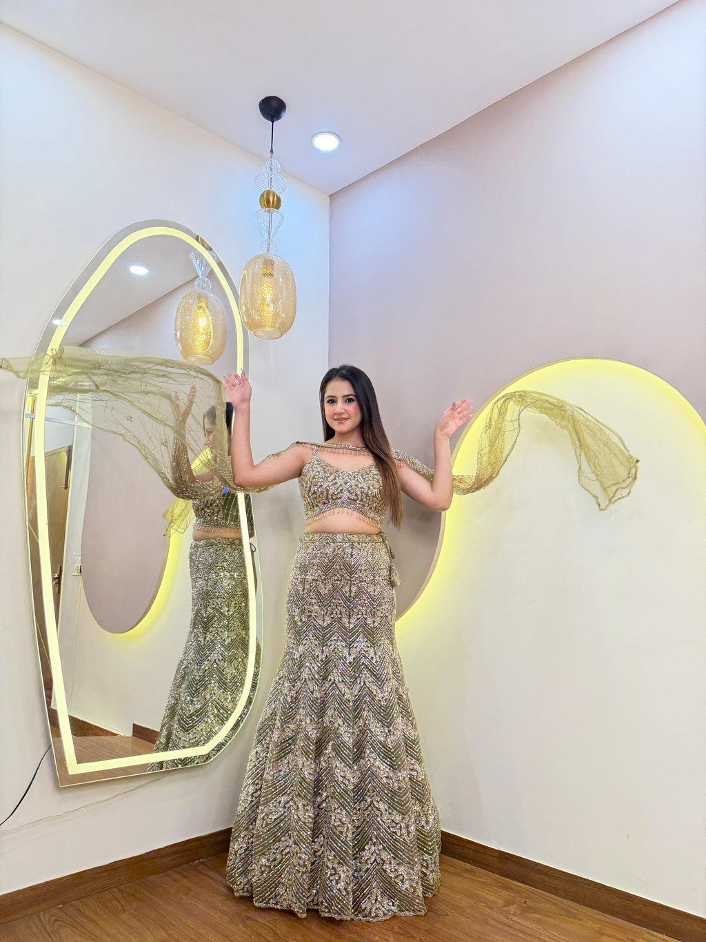 E616 MERMAID LEHENGA