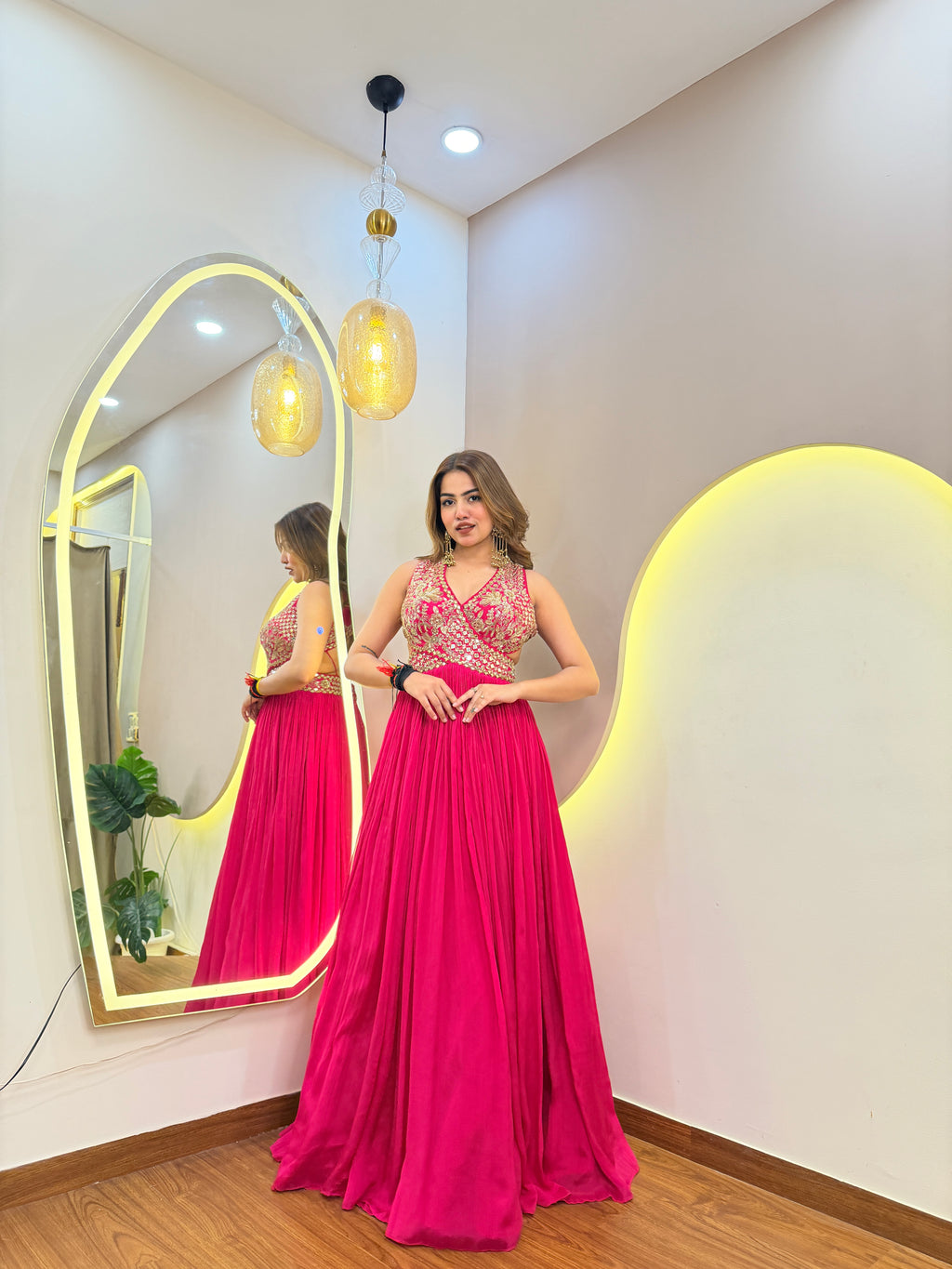 E652 ANARKALI GOWN