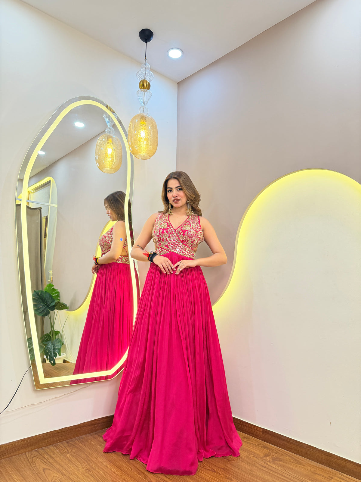 E652 ANARKALI GOWN