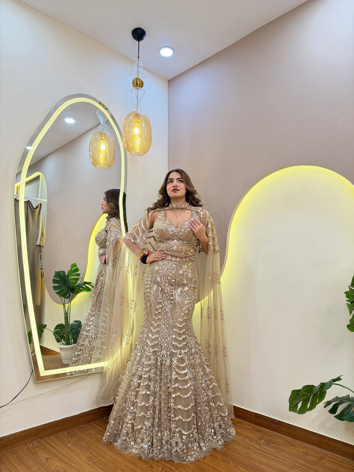 E546 MERMAID LEHENGA