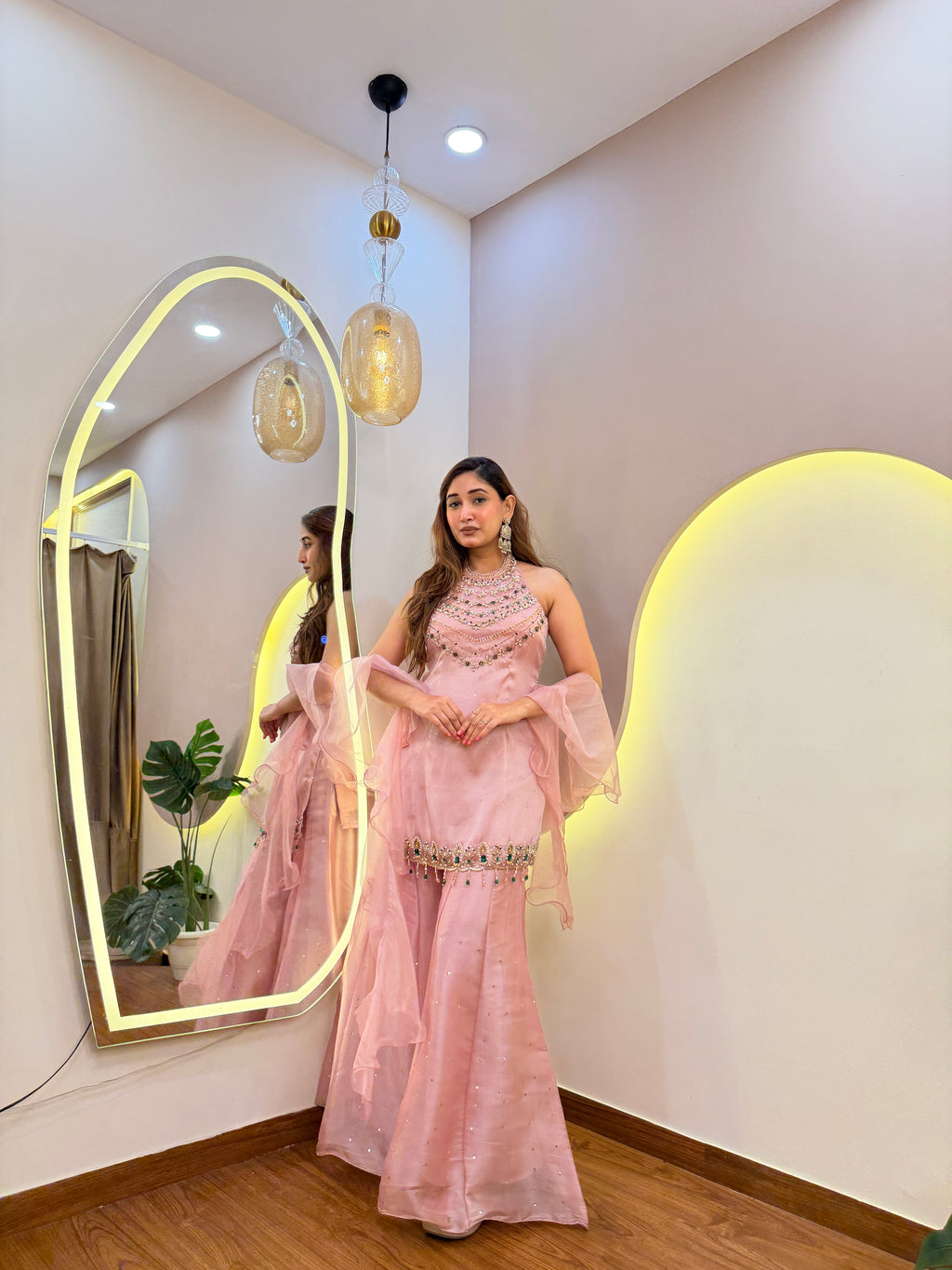 E443 3PC SHARARA SUIT