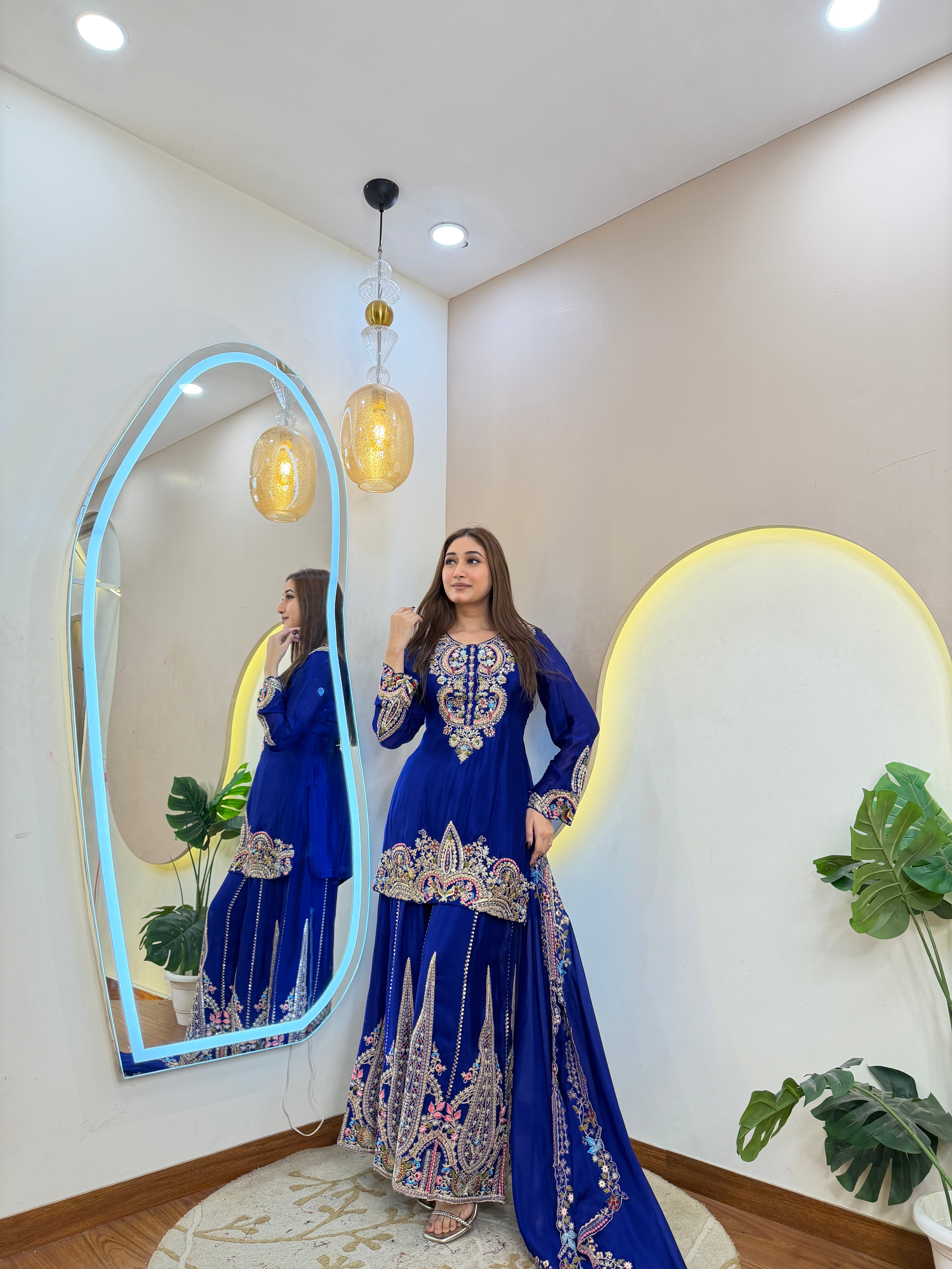 C344  SHARARA SUIT