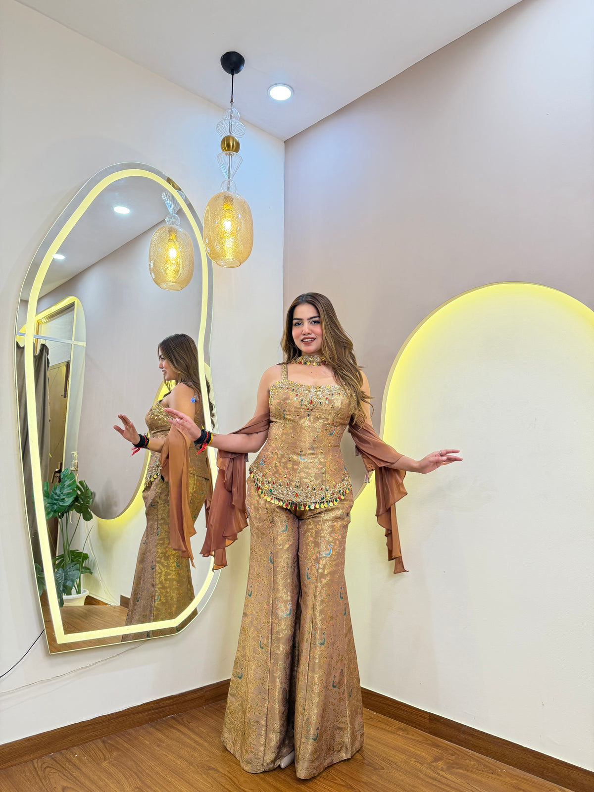 E597 3PC SHARARA SET
