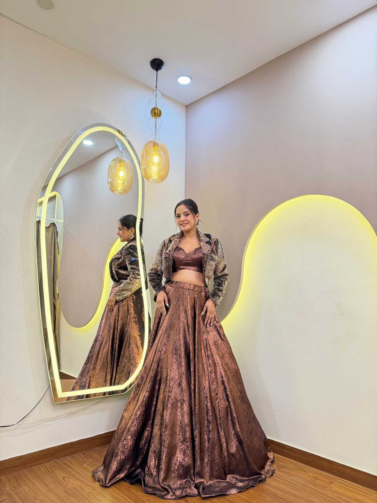 E95 LEHENGA WITH JACKET