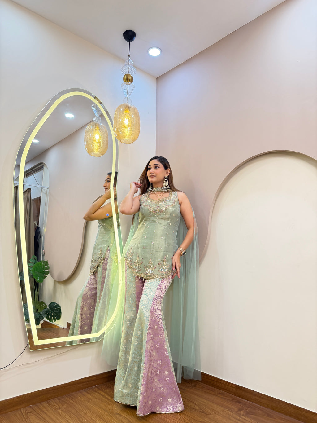 E156 3PC SHARARA SET