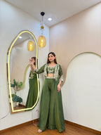 E33 SHARARA SET WITH JACKET