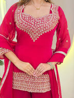 E858 3PC SHARARA SUIT