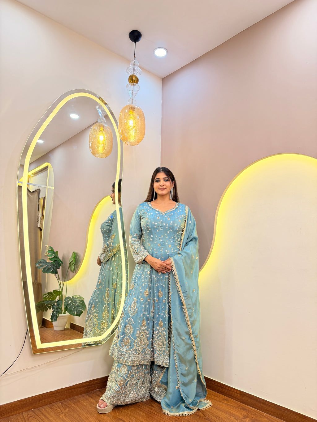 E743 ANARKALI SUIT
