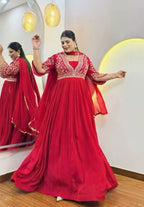 F104 3PC ANARKALI SUIT