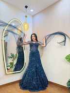 E493 MERMAID LEHENGA