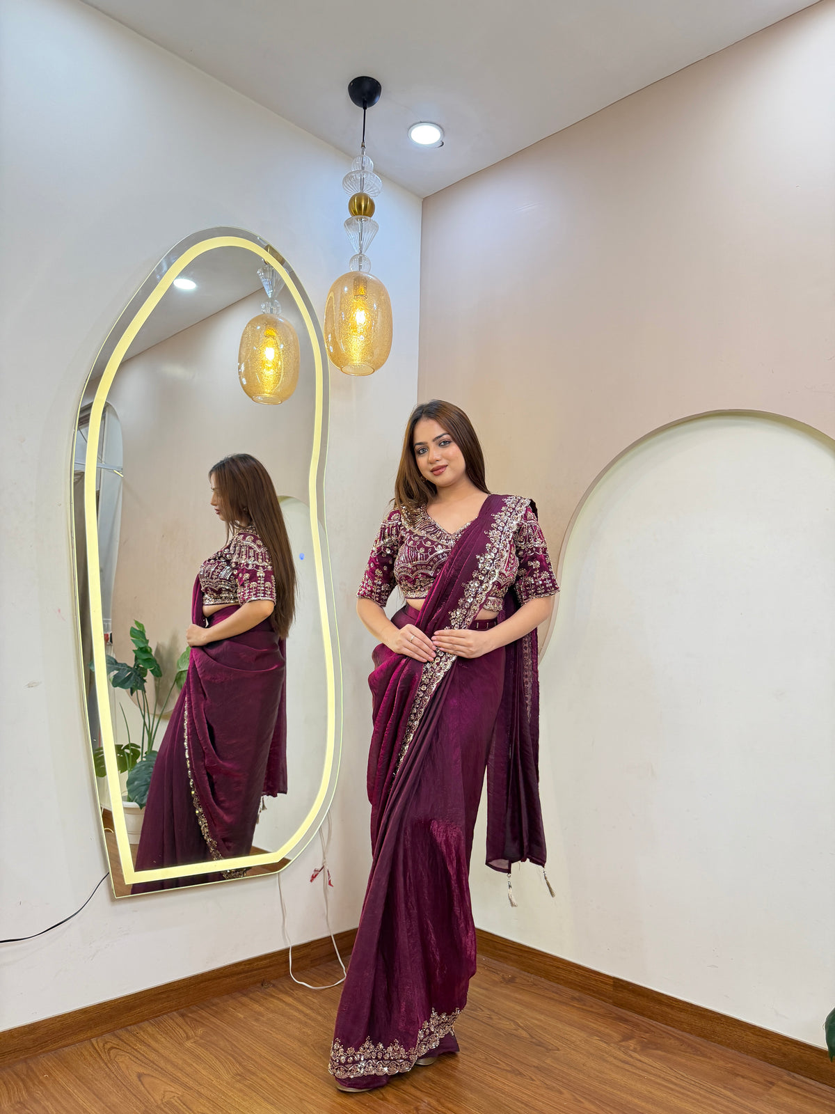 E58 DRAPE SAREE