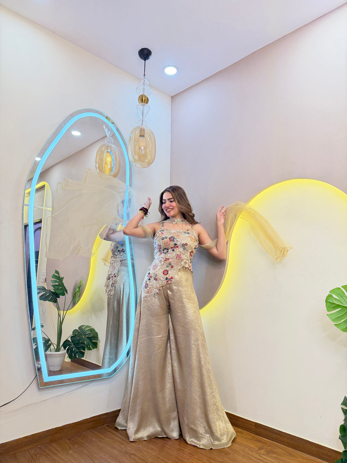 E536 3PC SHARARA SET