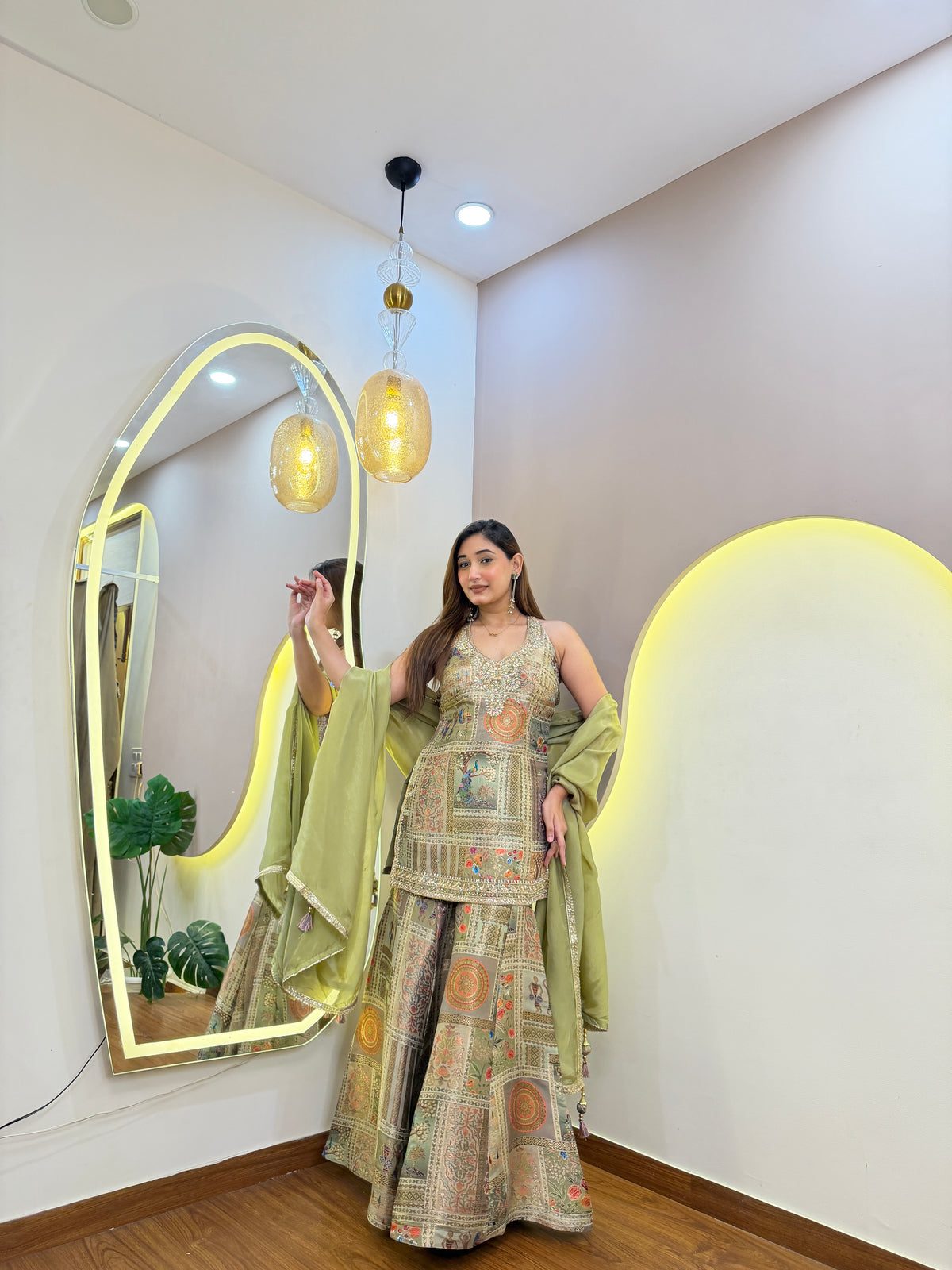 E775 3PC SHARARA SUIT