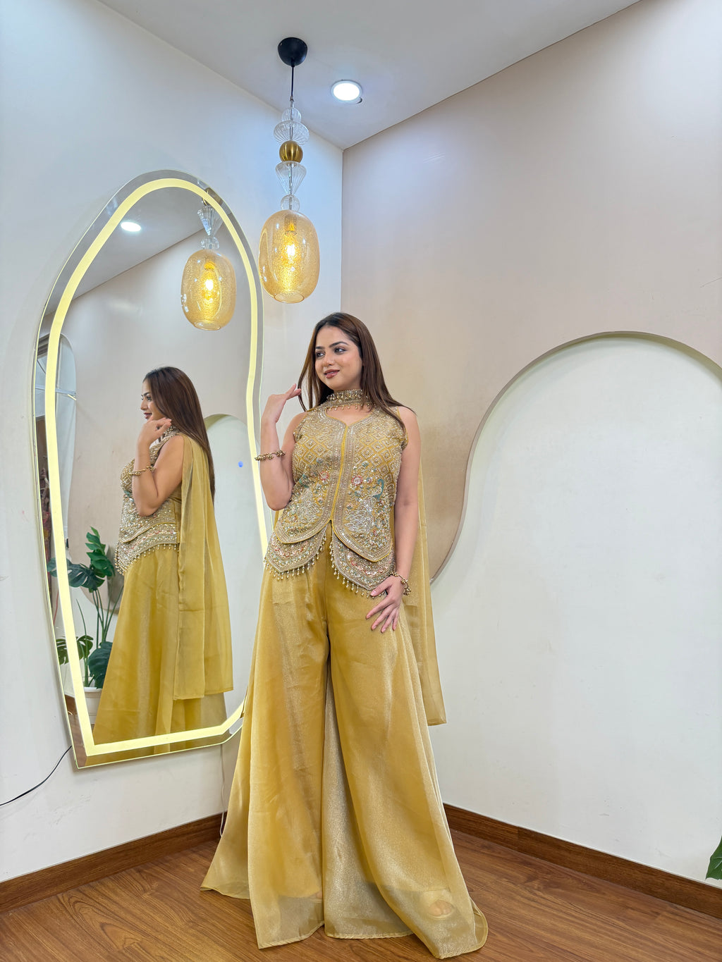 E43 3PC SHARARA SUIT
